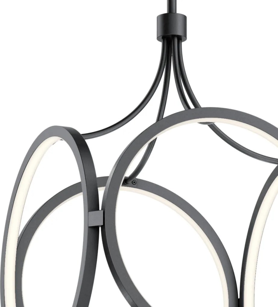 ELSTEAD QN-CIRI-P-MBK CIRIR Modern Led Függesztett Lámpa Matt Fekete LED IP20