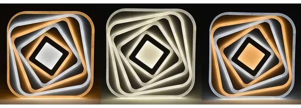 Ecolite WALP02- LED Dimmelhető mennyezeti lámpa MODERNA LED/210W/230V + távirányító