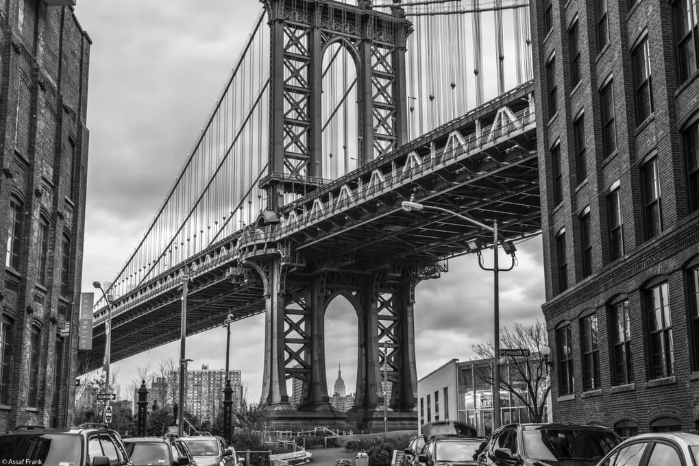 Poszter 30x20cm Híd Manhattanben, Assaf Frank