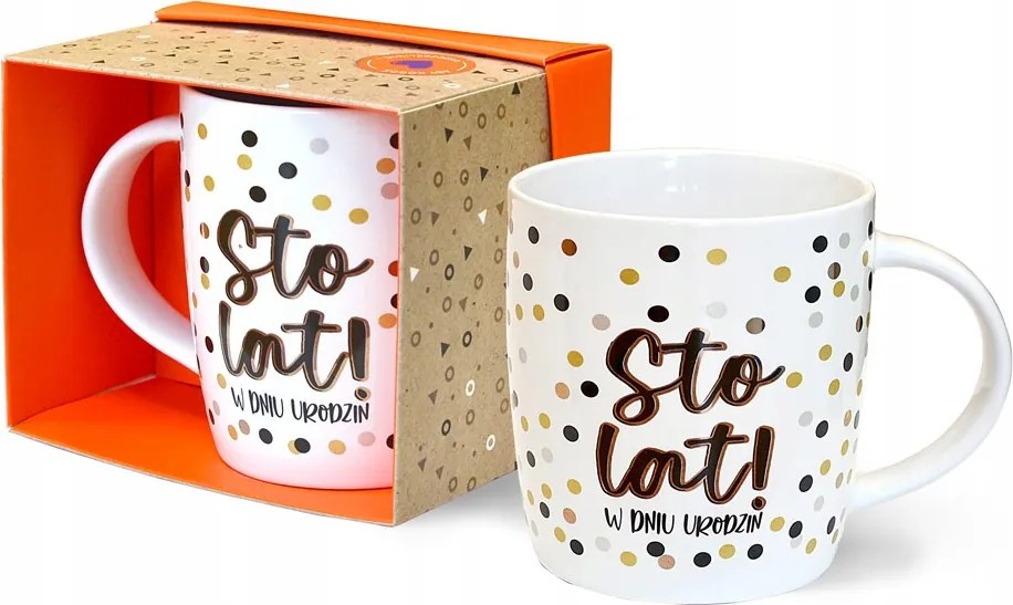 Porcelán bögre születésnapi nyomtatással, ajándék 1-99. születésnapra, emlék