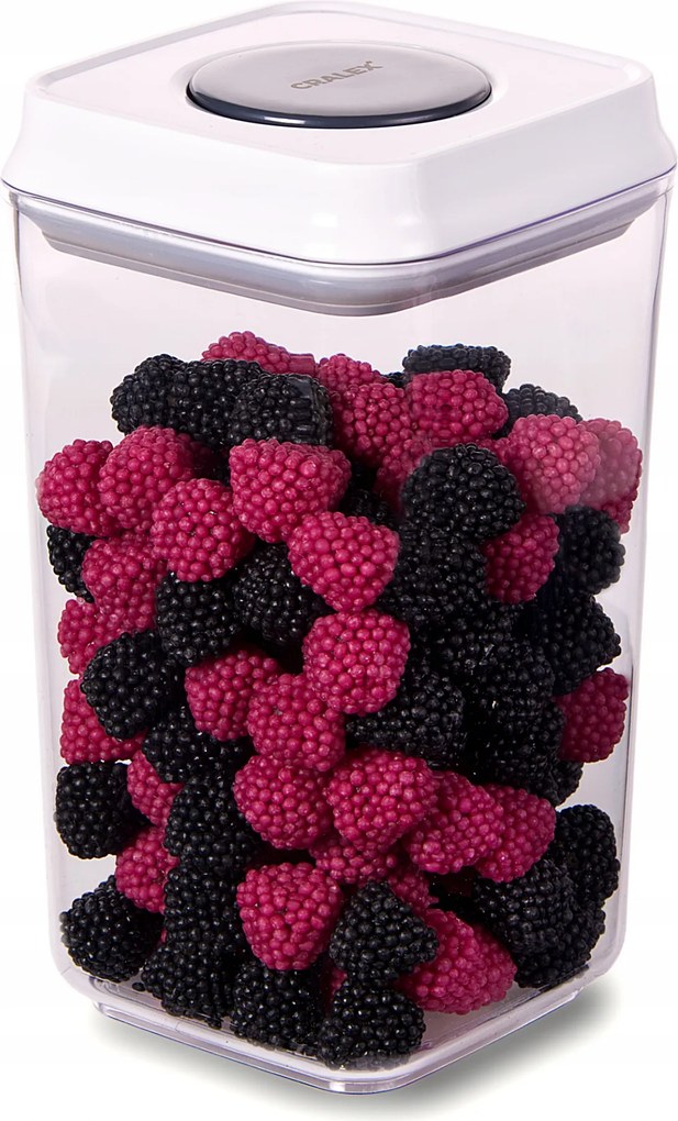 Cralex Nesta Légmentesen Záródó Ételtároló Doboz Szögletes Átlátszó 1,2L