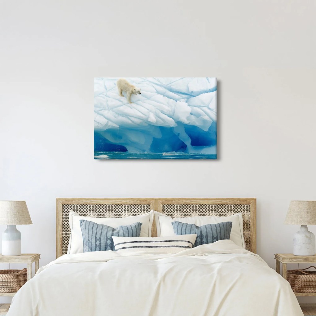 Kép - Jegesmedve (90x60 cm)