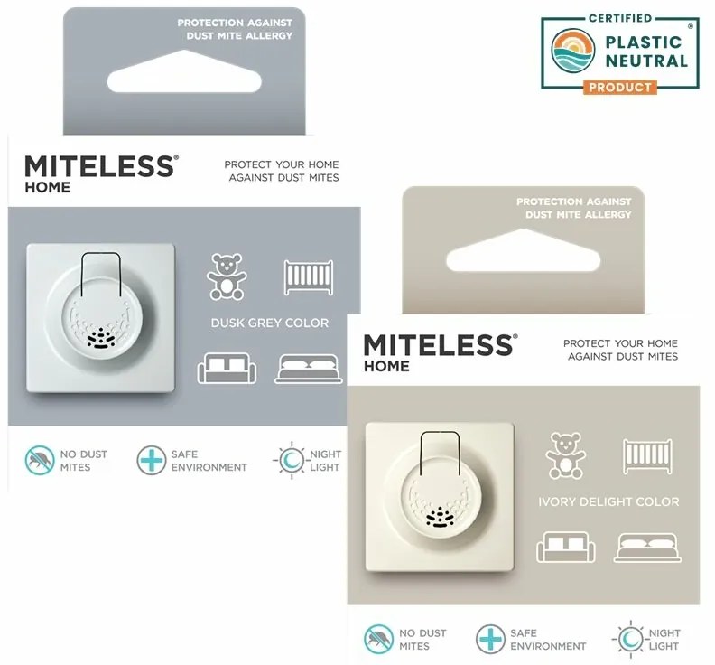 MITELESS® Home Ultrahangos atka-riasztó háztartásihasználatra, szürke