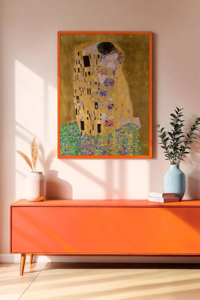 Falikép, narancssárga, 33×48 cm – Artrnkdata44