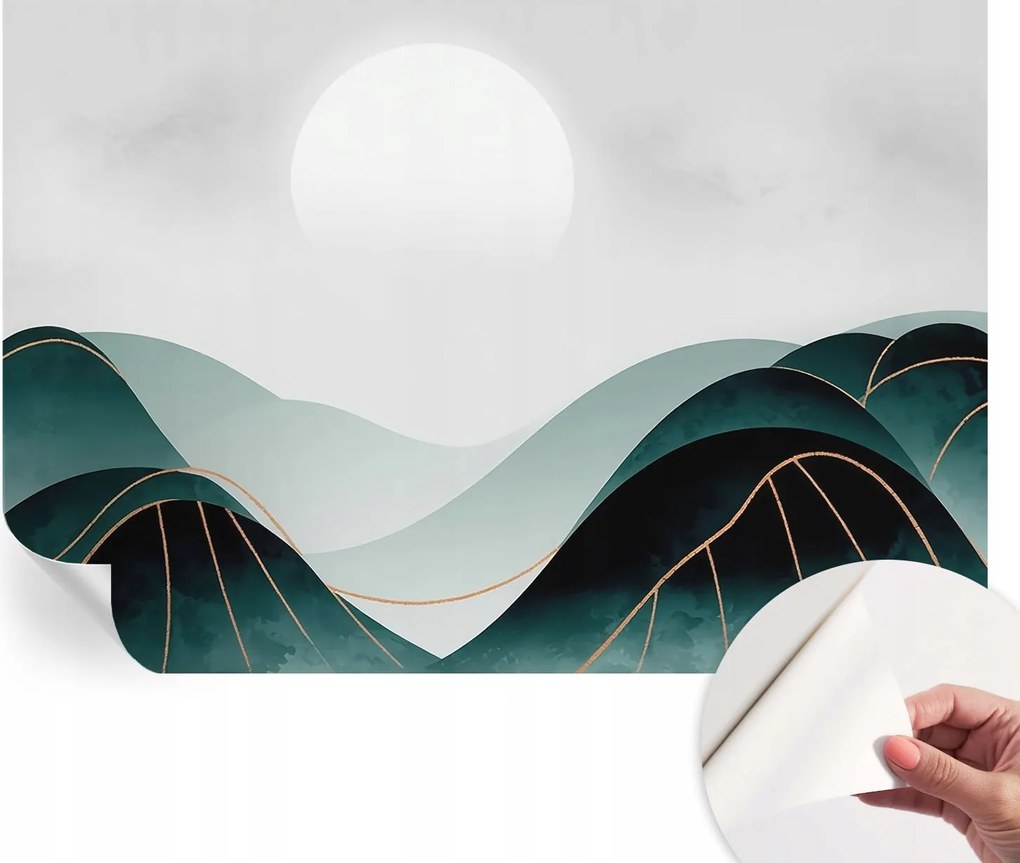 Öntapadós Fali Fotótapéta Hálószobába Látszólagos nyugalom 152x104 cm