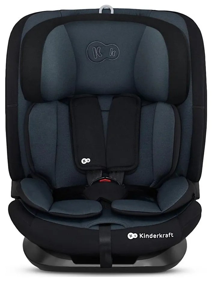 KINDERKRAFT - Autósülés ONETO 3 i-Méret (76-150 cm) + Isofix Graphite fekete