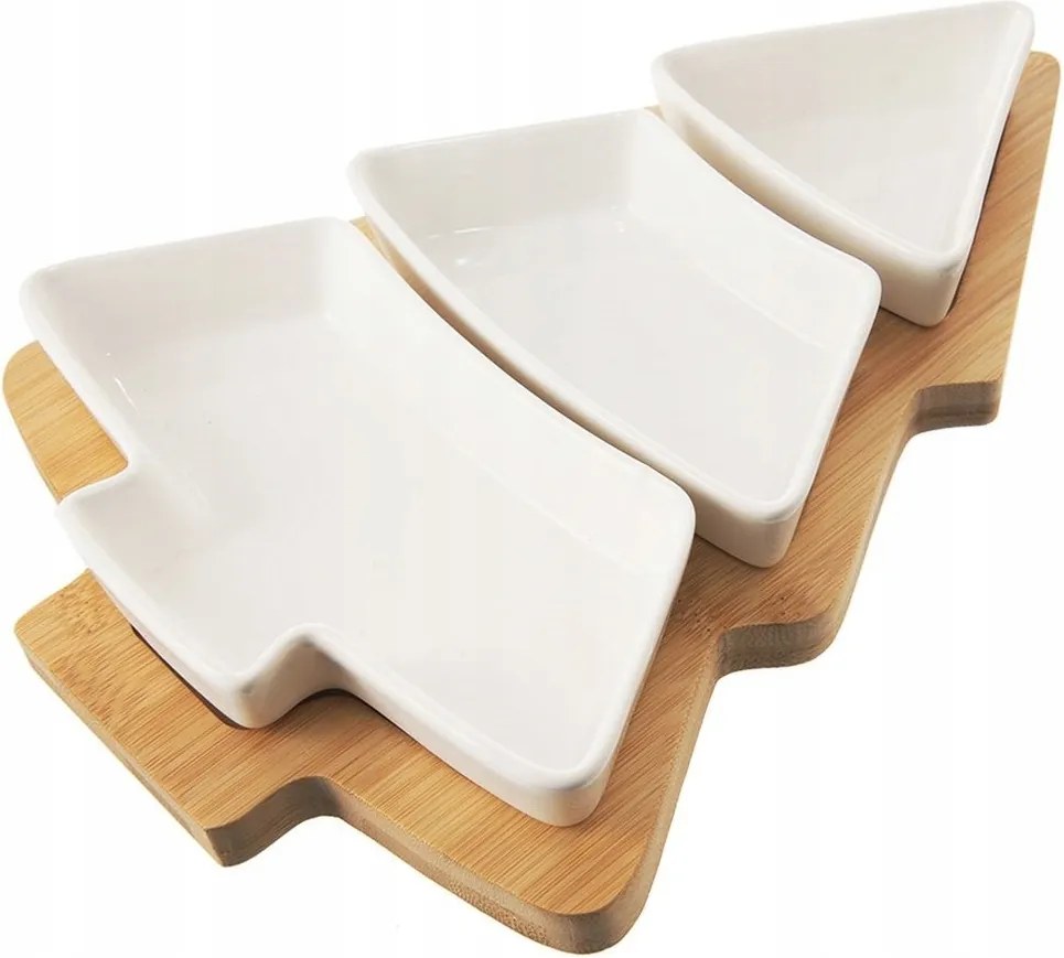 Karácsonyfa Tányér Snack Tányérok Előételek