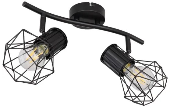 Globo 54017-2 - Spotlámpa PRISKA 2xE27/40W/230V