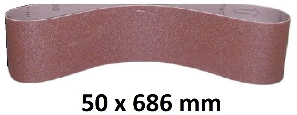 ASIST Csiszolószalag kombinált csiszológépekhez 50x686mm