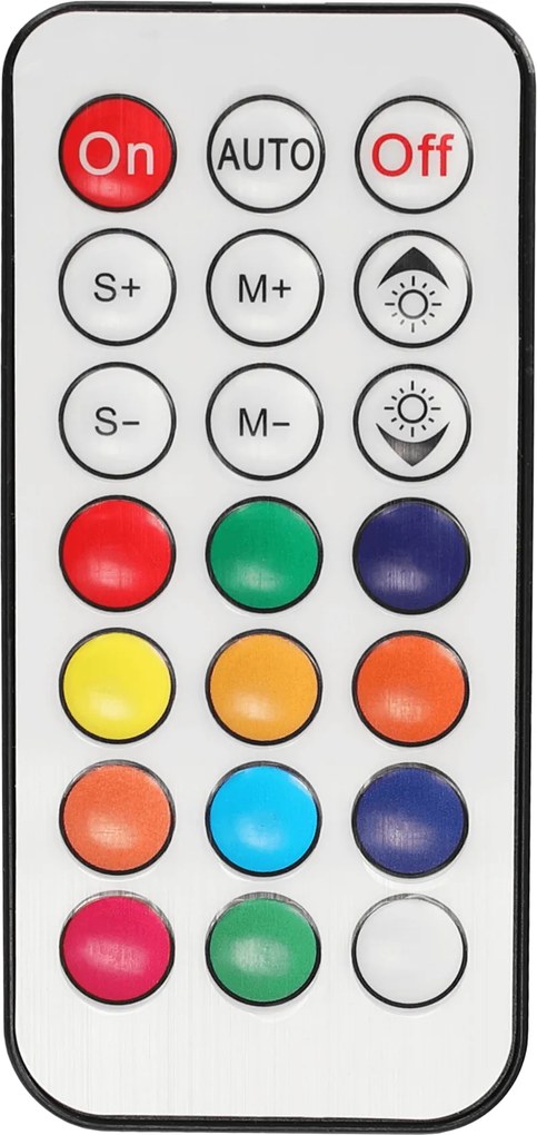 Irodai/gamer szék RGB LED világítással, fekete/fehér, JOVELA