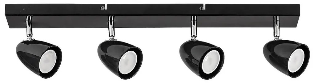 Rabalux 73021 - Spotlámpa PERICO 4xGU10/5W/230V fekete