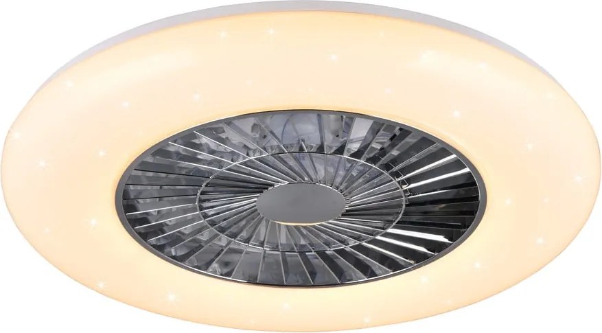 Fehér-ezüstszínű LED mennyezeti lámpa Visby – Trio