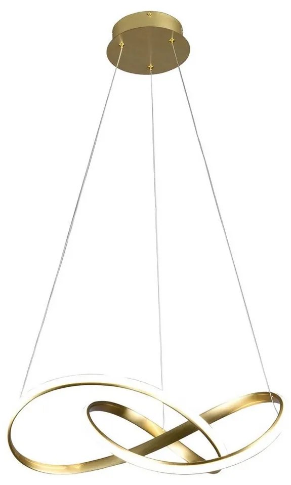 Milagro LED Csillár zsinóron CAPPIO LED/36W/230V arany ML6772