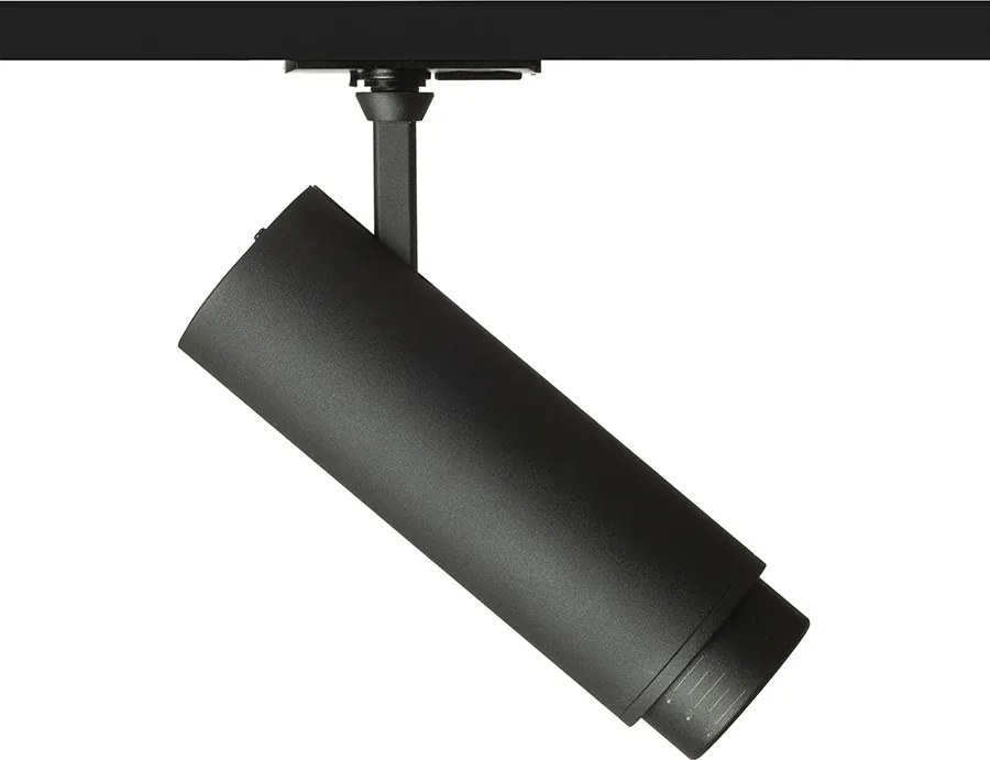 RENDL FOCUS 20 DIMM egyáramkörös sínre fekete 230V LED 20W 10 60° 3000K 4000K 5000K