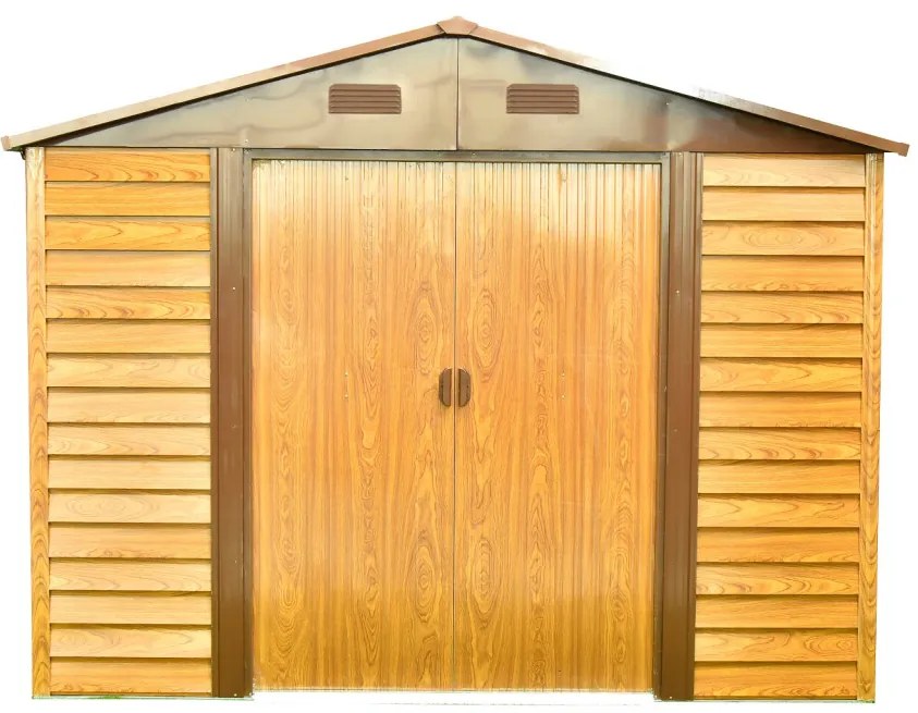 fém kerti ház LANITPLAST MAXTORE WOOD 98 LG2302