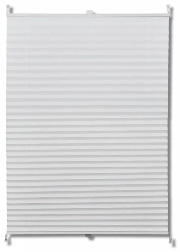 Plisse Roló 50 x 150 cm Fehér Redős Roló