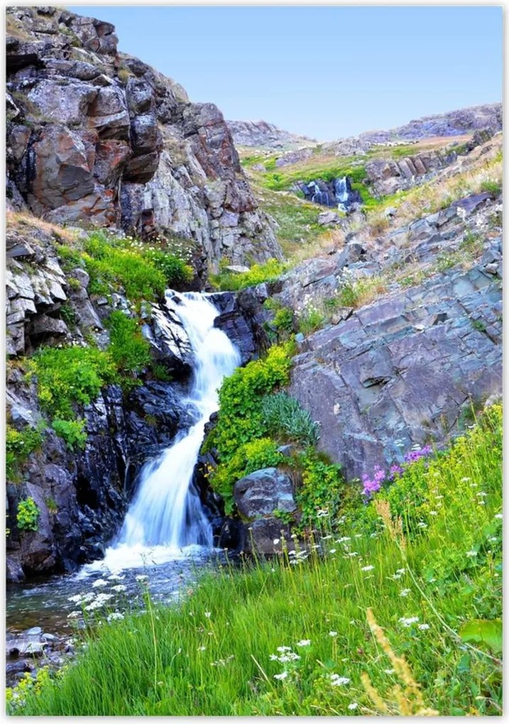 Poszterek 70x100 Vízesés Tájképek