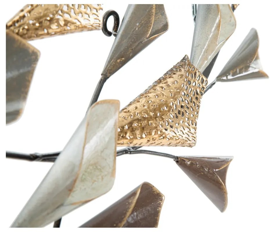 Ramo fehér-barna fali dekoráció, szélesség 46 cm - Mauro Ferretti