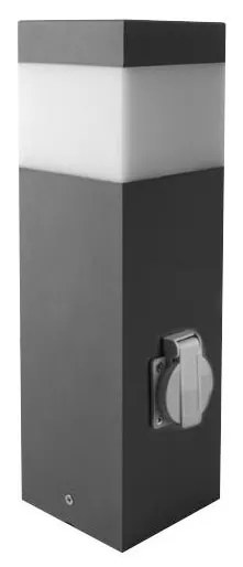 Kültéri lámpa aljzattal GARD 1xE14/60W/230V SCHUKO IP44