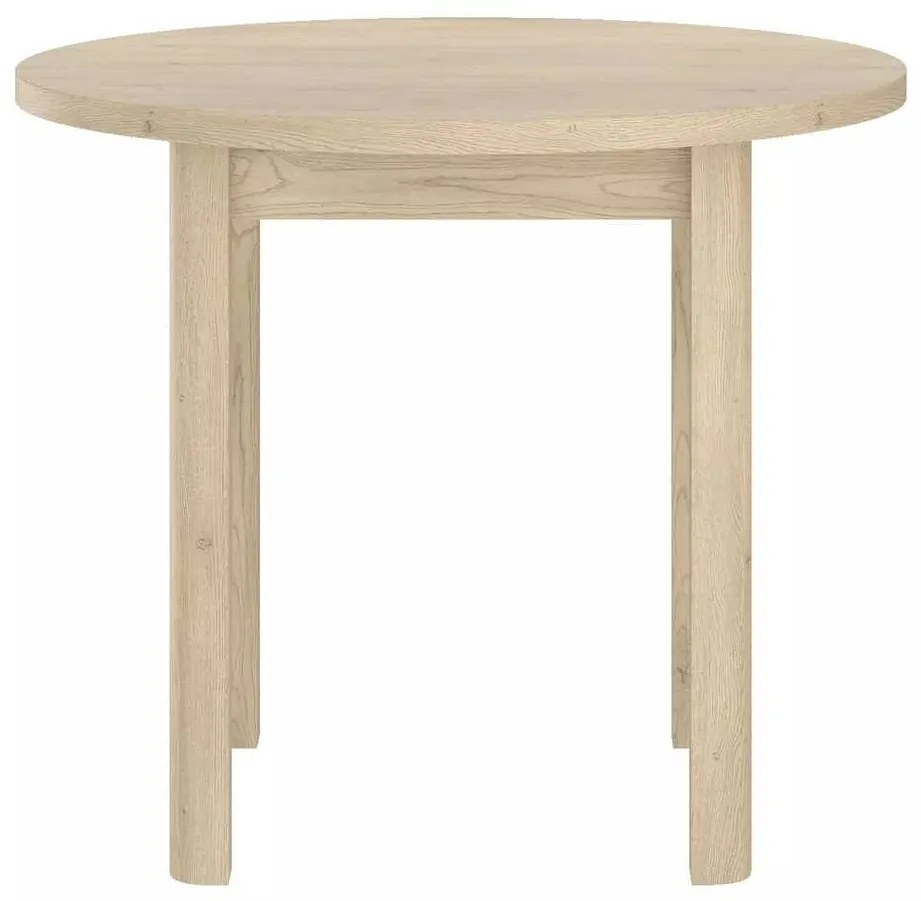 Adam étkezőasztal - 80 cm átmérő, cremona tölgy