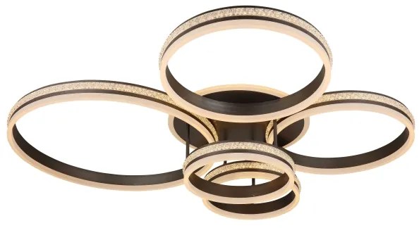 Globo 67314-120 - LED Dimmelhető mennyezeti lámpa GROUNI LED/120W/230V + távirányító