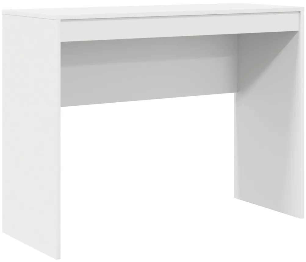 Tárolóval rendelkező íróasztal 2 pcs Fehér 100 x 40 x 76 cm