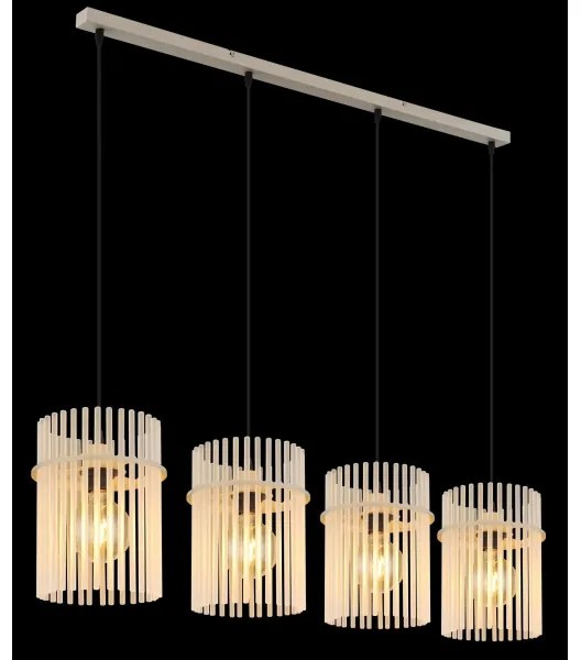 Globo 15698-4HB - Kábeles függeszték GORLEY 4xE27/60W/230V