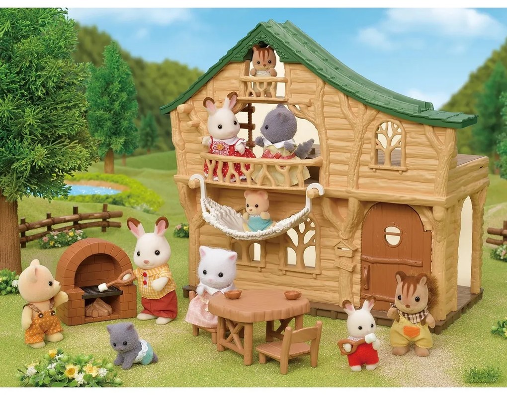 Sylvanian families 5451 Faház bútorokkal