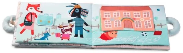 Lilliputiens - Textilkönyv Jó reggelt, Alice róka