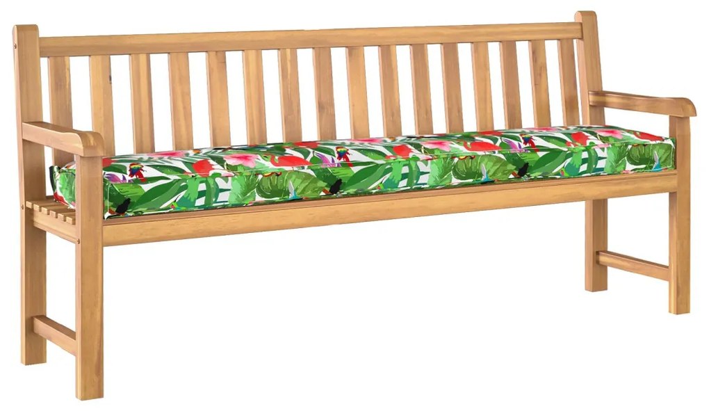 Palettapárna Pad Trópusi dzsungel 180x40x8 cm Oxford szövet