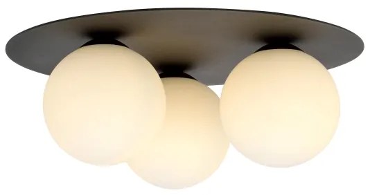 Mennyezeti lámpa SOLAR 3xE14/10W/230V fekete/fehér