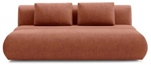 Kihúzható háromszemélyes kanapé FANO barna