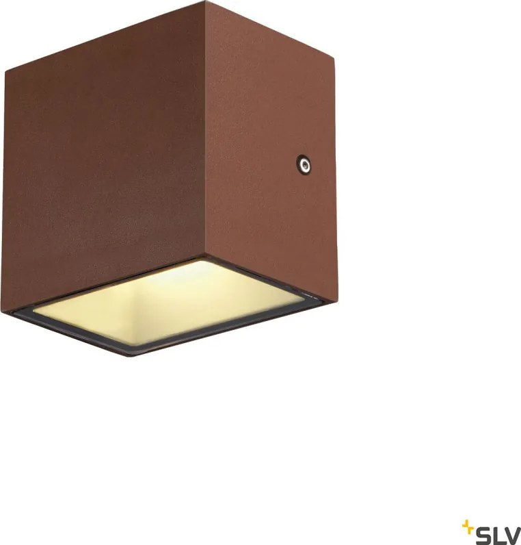 SLV 1002034 SITRA Modern Kültéri Fali Lámpa Rozsdás LED IP44