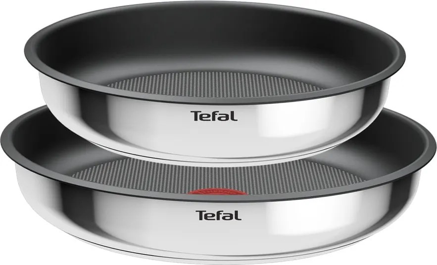 Rozsdamentes acél serpenyő készlet tapadásmentes felülettel, levehető nyéllel 2 db-os ø 26 cm INGENIO Cook Eat L8813S75 – Tefal