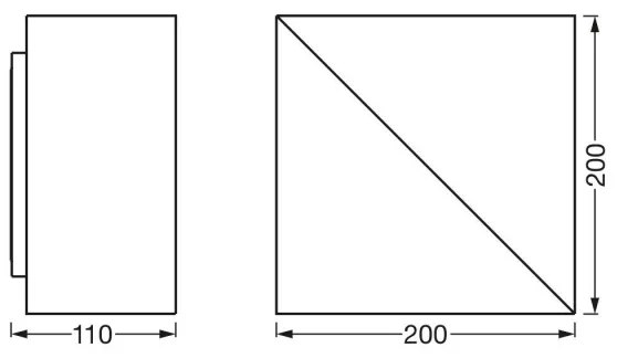 Ledvance - LED Dimmelhető fali lámpa SMART+ SWAN LED/23W/230V Wi-Fi