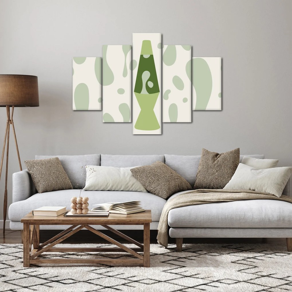 Kép - Hippik, lávalámpa (150x105 cm)