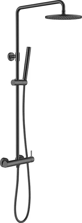AREZZO design ASTRO 2 funkciós zuhanyrendszer, gun metal