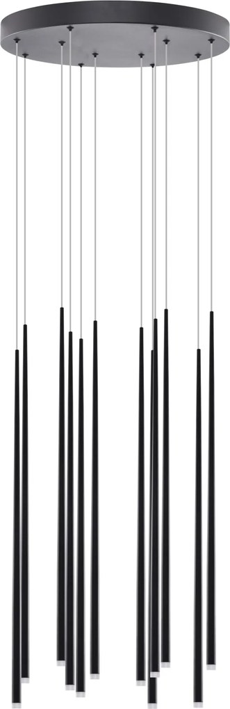 Függeszték Fekete LouiseLED AZZARDO 3419