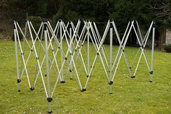 GARTHEN Kerti sátor összecsukható PROFI 3 x 6 m fehér