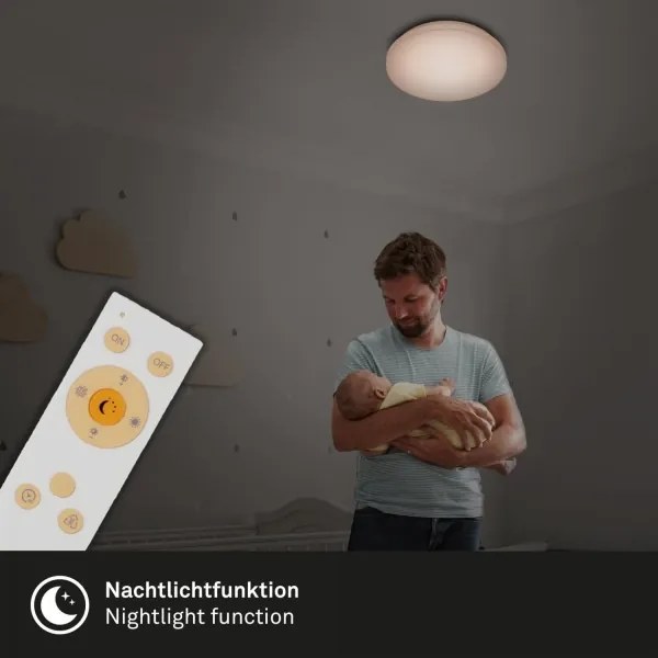 Briloner 7377-016 - LED Dimmelhető mennyezeti lámpa LED/12W/230V 3000-6500K