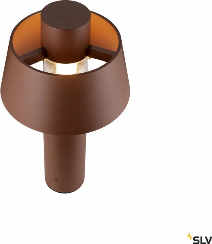 SLV 1007583 PHOTONI Modern Kültéri Állólámpa Rozsdás E27 IP55