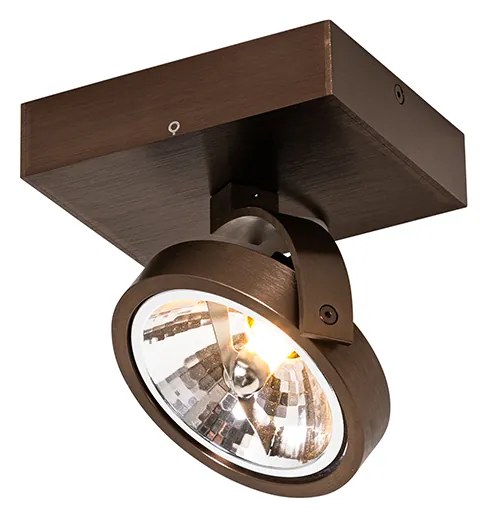 Design spotlámpa sötét bronz forgatható és dönthető - Go