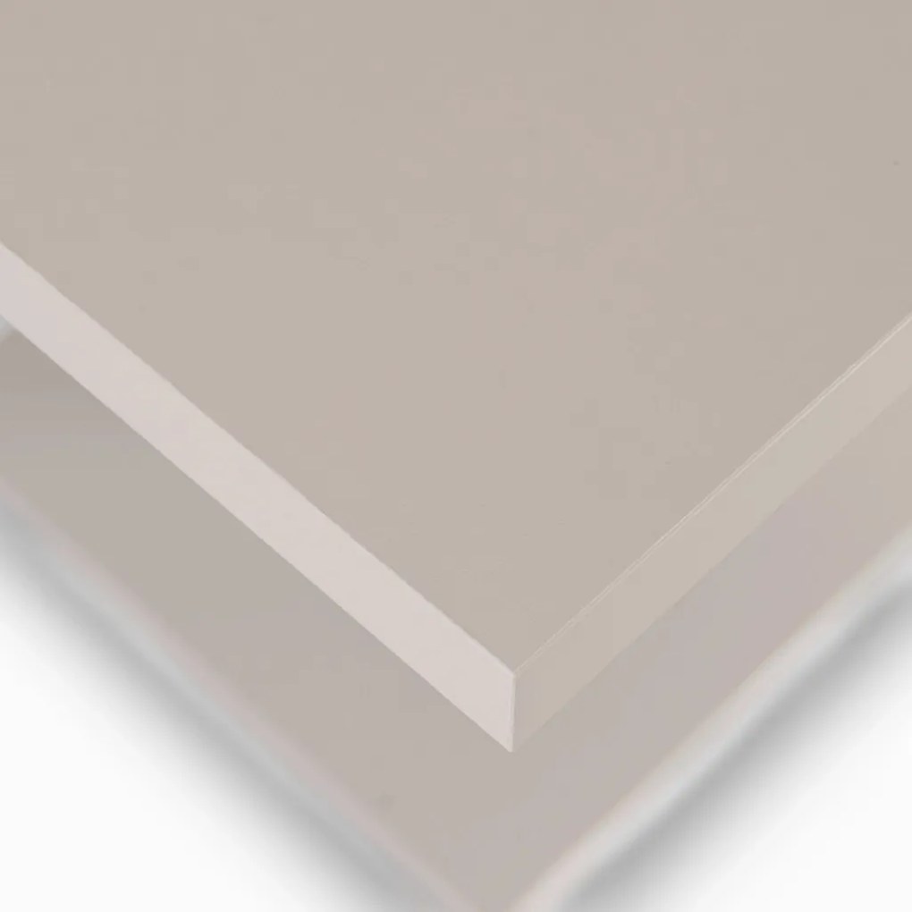 Modern bővíthető étkezőasztal CLARK 120–160 cm kasmír