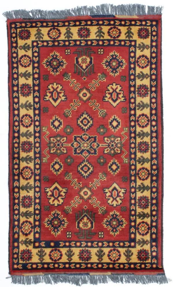 Gyapjú szőnyeg Caucasian 59x99 kézi nappali szőnyeg