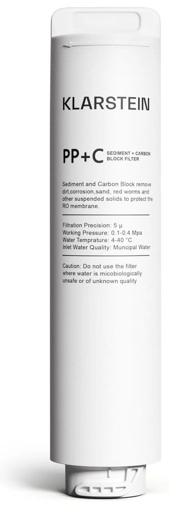 Klarstein PureFina PPC csere szénszűrő / tartozék