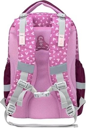 Iskolatáska, cipzáras, BELMIL Leisure Plus Puppy Love, kutyusok (BL3388724L)