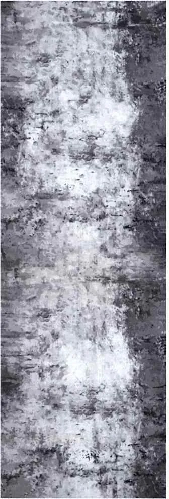 vidaXL Konyhai szőnyeg Szürke 180 x 60 cm Bársony