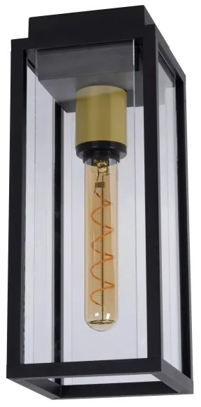 Lucide 27105/01/30- Kültéri fali lámpa LAURENS 1xE27/15W/230V IP54 fekete