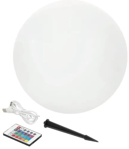 LED RGBW dimmelhető napelemes lámpa LED/5W/3,7V 3000K IP54 Ø 40 cm
