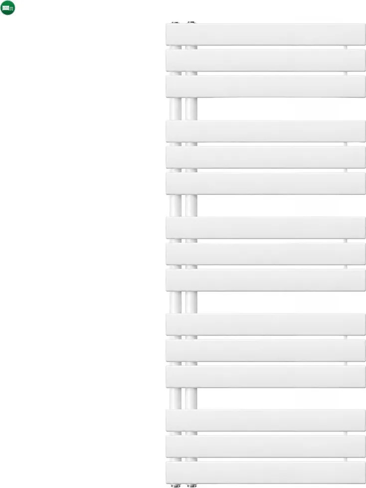 Solaro Design törölközőszárító radiátor 1400x600 mm fehér
